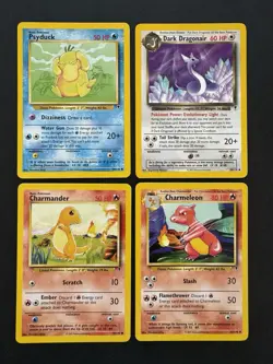 Legendary Collection Lot of 4 Cards - Vintage Pokemon - Image 1