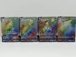 Pokemon TCG Sword & Shield Era Secret Rare VMAX Card Lot - Image 1