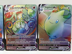 Pokemon TCG Sword & Shield Era Secret Rare VMAX Card Lot - Image 2