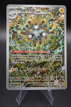 Pokemon TCG Magneton 159 Sv: Scarlet & Violet Promo Cards Holo NM Ungraded - Image 1