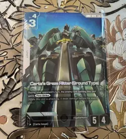 Gundam Card Game Dual Impact GD02-073 R+ Carta's Graze Ritter (Ground Type) - Image 1