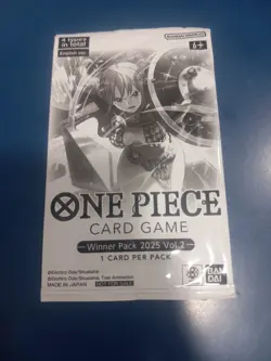 One Piece Card Game TCG Winner Pack 2025 Vol. 2 Sealed - English Version - Image 1