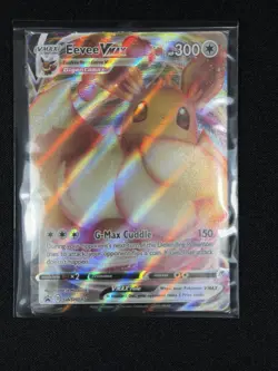 Pokemon Eevee VMAX SWSH087 SWSH: Sword & Shield Promo Cards Holo Sealed - Image 1