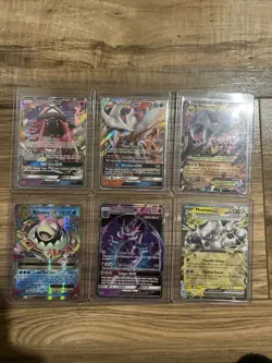 Pokemon TCG EX Art Holo 10 Card Lot, multiple sets, all sleeved after opening - Image 1