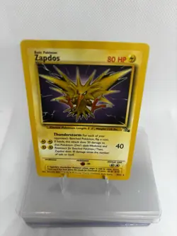 Pokemon TCG Zapdos Fossil Unlimited Rare Card 30/62 - Image 2