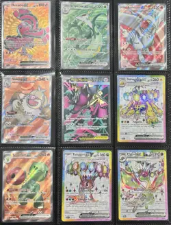 Pokemon TCG Lot Of 9 Full Art Ultra Rare Cards NM - Image 1
