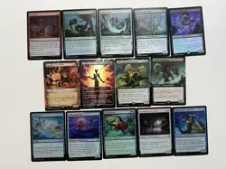 Magic The Gathering Lorwyn Card Lot Of 14 | Door Of Destinies, Tam, & More - Image 1