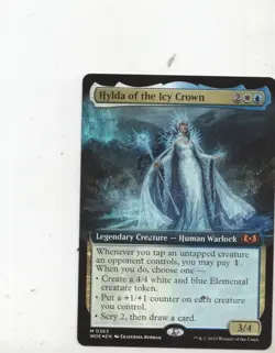 Hylda of the Icy Crown 0363 Foil Wilds of Elaine MTG x1 1x Single LP - Image 1