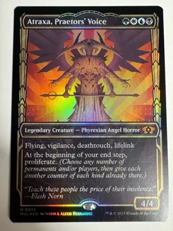 Atraxa, Praetors’ Voice - Mythic FOIL - MoM : Multiverse Legends (MUL) 0033 MTG - Image 1
