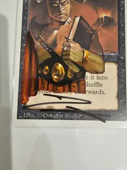 Magic The Gathering Revised Edition Demonic Tutor Alter Douglas Shuler - Image 2