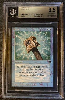 Reset - Legends - MTG - BGS 9.5 ( 9.5 / 9.5 / 9.5 / 9 ) - Image 1