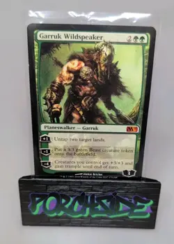 Garruk Wildspeaker M11 Core Set Regular Non Foil MTG Has Not Seen A Deck - Image 1