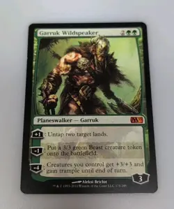 Garruk Wildspeaker M11 Core Set Regular Non Foil MTG Has Not Seen A Deck - Image 3