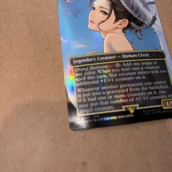 MTG Yuna, Grand Summoner#4 Unplayed Borderless Foil PROMO 0001 FINAL FANTASY - Image 2