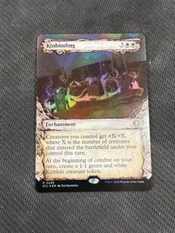 FOIL Showcase Kinbinding ECL 0299 Rare MTG Lorwyn Eclipsed - Image 1