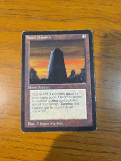 Beta Basalt Monolith MTG Magic The Gathering - Image 1