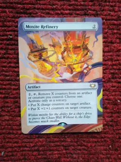 Moxite Refinery MTG Edge of Eternities Commander Hand Painted Full Altered Art v - Image 2