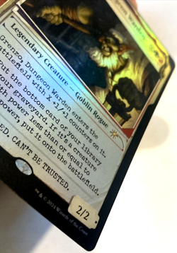MTG Grenzo, Dungeon Warden *RAINBOW FOIL* Secret Lair Drop 1569 NM - Image 3