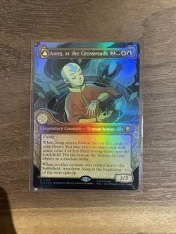 Aang, At The Crossroads - Foil - Showcase - TLA - MTG - EN - NM - 0346 - Image 1