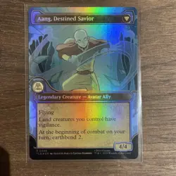 Aang, At The Crossroads - Foil - Showcase - TLA - MTG - EN - NM - 0346 - Image 2