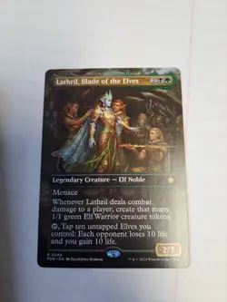 MTG: Lathril, Blade of the Elves (Borderless) (LP): Foundations - Image 1