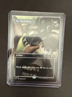 Jet Medallion (Borderless) Modern Horizons 3 Regular - Image 1