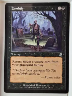 Zombify - Odyssey - Magic the Gathering MTG Nice! - Image 1