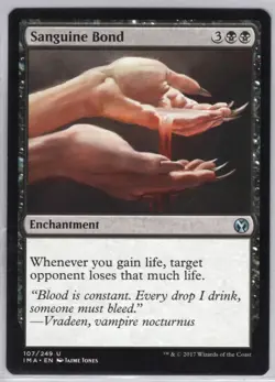 1x Sanguine Bond - Iconic Masters - Near Mint - Image 1