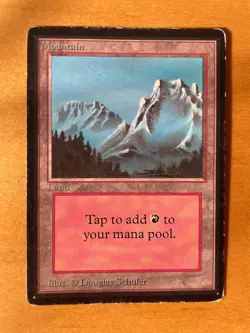 25 basic lands - Magic the Gathering Beta Edition Regular 25 basic lands - Image 2