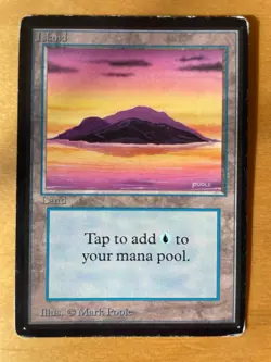 25 basic lands - Magic the Gathering Beta Edition Regular 25 basic lands - Image 4