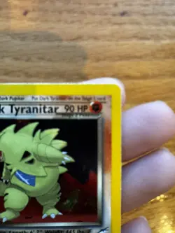 Pokemon Dark Tyranitar 11/105 Neo Destiny Holo Rare 1st Edition 90HP Stage 2 - Image 2