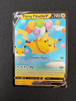 Pokemon TCG - Flying Pikachu V 006/025 Celebrations Holo - LP - Image 5