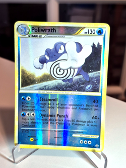 Pokemon Card - Poliwrath Unleashed 21/95 Reverse Holo Rare NM - Image 1