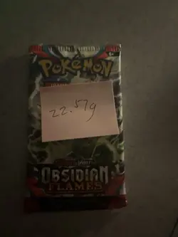 VERY HEAVY! 22.57 Gram Obsidian Flames Pokemon TCG Factory Sealed Booster Pack! - Image 3