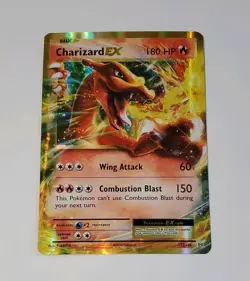 Pokemon TCG Charizard-EX Evolutions 12/108 Holo Holo Rare EX - Image 1
