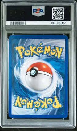 2003 POKEMON AQUAPOLIS #137 TRAVELING SALESMAN-REVERSE FOIL PSA 7 - Image 2