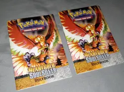 POKEMON TCG HEART GOLD SOUL SILVER RULEBOOK CARDLIST! HTF! FREE SHIPPING!! - Image 1