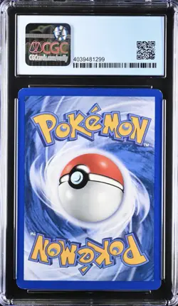 Vintage Pokemon 2001 Neo Discovery Unlimited 14/75 Unown A Holo CGC SWIRL 💫 NM+ - Image 2