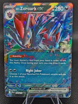 N's Zoroark ex 98/159 - Pokemon TCG Journey Together Double Rare NM - Image 1