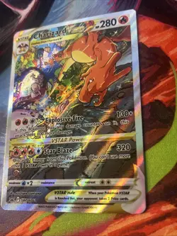Pokemon TCG Charizard VSTAR SWSH262 Holo Black Star Promo Alternative Art NM - Image 3
