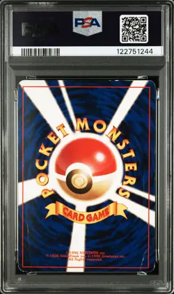 1996 POKEMON BASE SET JAPANESE #6 CHARIZARD-HOLO PSA 1 - Image 2