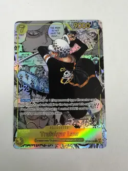 Trafalgar Law OP10-119 SEC Manga English NM One Piece Alt Art - Image 1