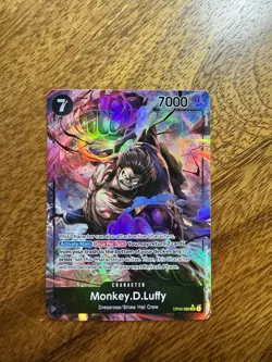 One Piece Monkey.D.Luffy OP04-090 Kingdoms Of intrigue AA NM - Image 1