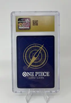 CGC 10 PRISTINE One Piece 2022 Monkey D. Luffy OP01-024 Romance Dawn SR - Image 2