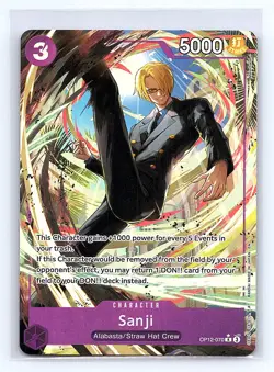 Sanji (Alternate Art) One Piece Legacy of the Master #OP12-070 *hl - Image 1