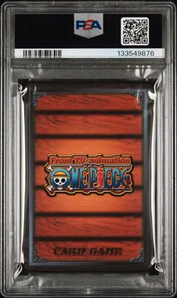 2002 BANDAI ONE PIECE CCG JPN ASSAULT ON BAROQUE WORKS #C02 ZORO PSA 10 - Image 2
