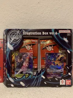 BANDAI ONE PIECE ILLUSTRATION BOX VOL 6 & SLEEVED BOOSTER SEALED 🔥🔥🔥 - Image 3