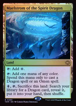 Maelstrom of the Spirit Dragon - Foil - Promo Pack - MTG Cards Shop - Image 1