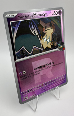 Pokemon Team Rocket's Mimikyu 097/217 R Logo Ascended Heroes Reverse Holo Card - Image 2