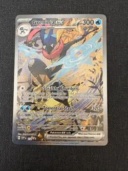 Pokemon - Greninja ex 132 Sv: Scarlet & Violet Promo Cards Holo - LP/NM - Image 1